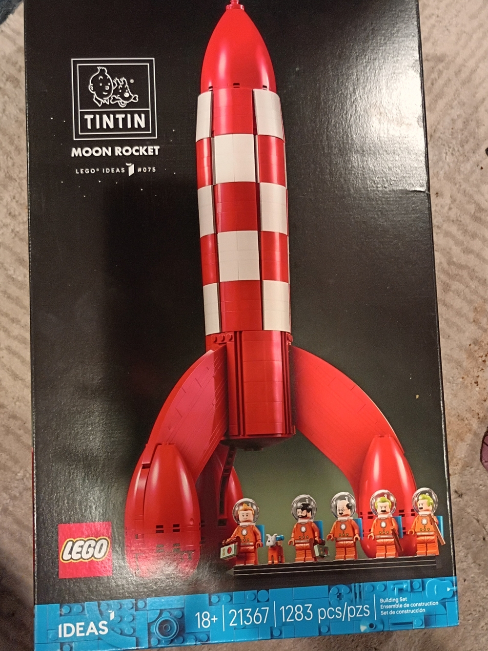 Lego Ideas TinTin Moon Rocket 21367